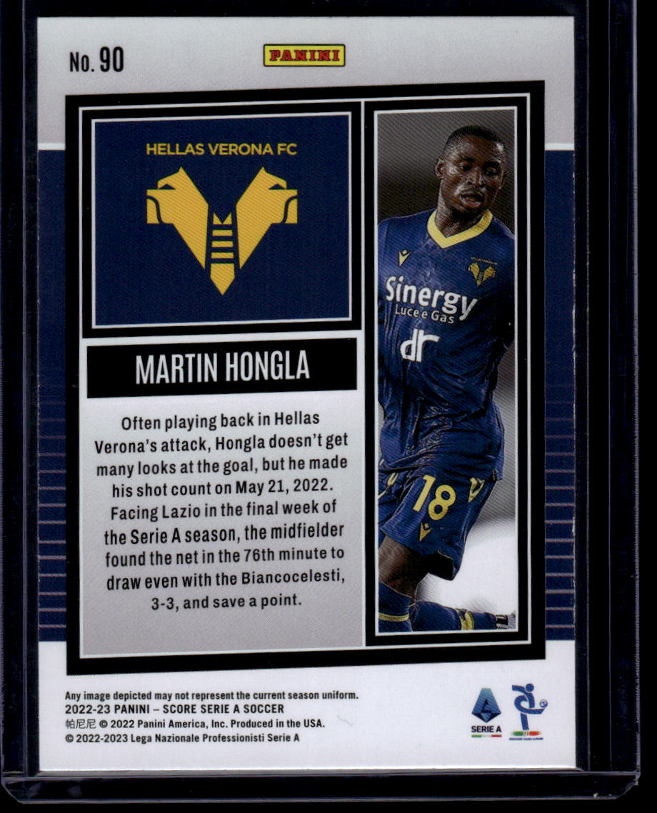 2022-23 Score Serie A #90 Martin Hongla