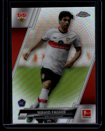 2021-22 Topps Chrome Bundesliga #93 Wahid Faghir Refractors