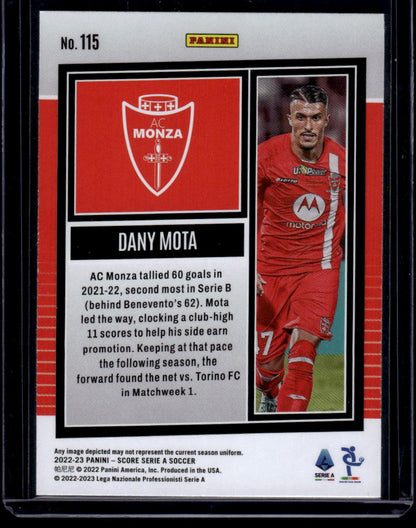 2022-23 Score Serie A #115 Dany Mota