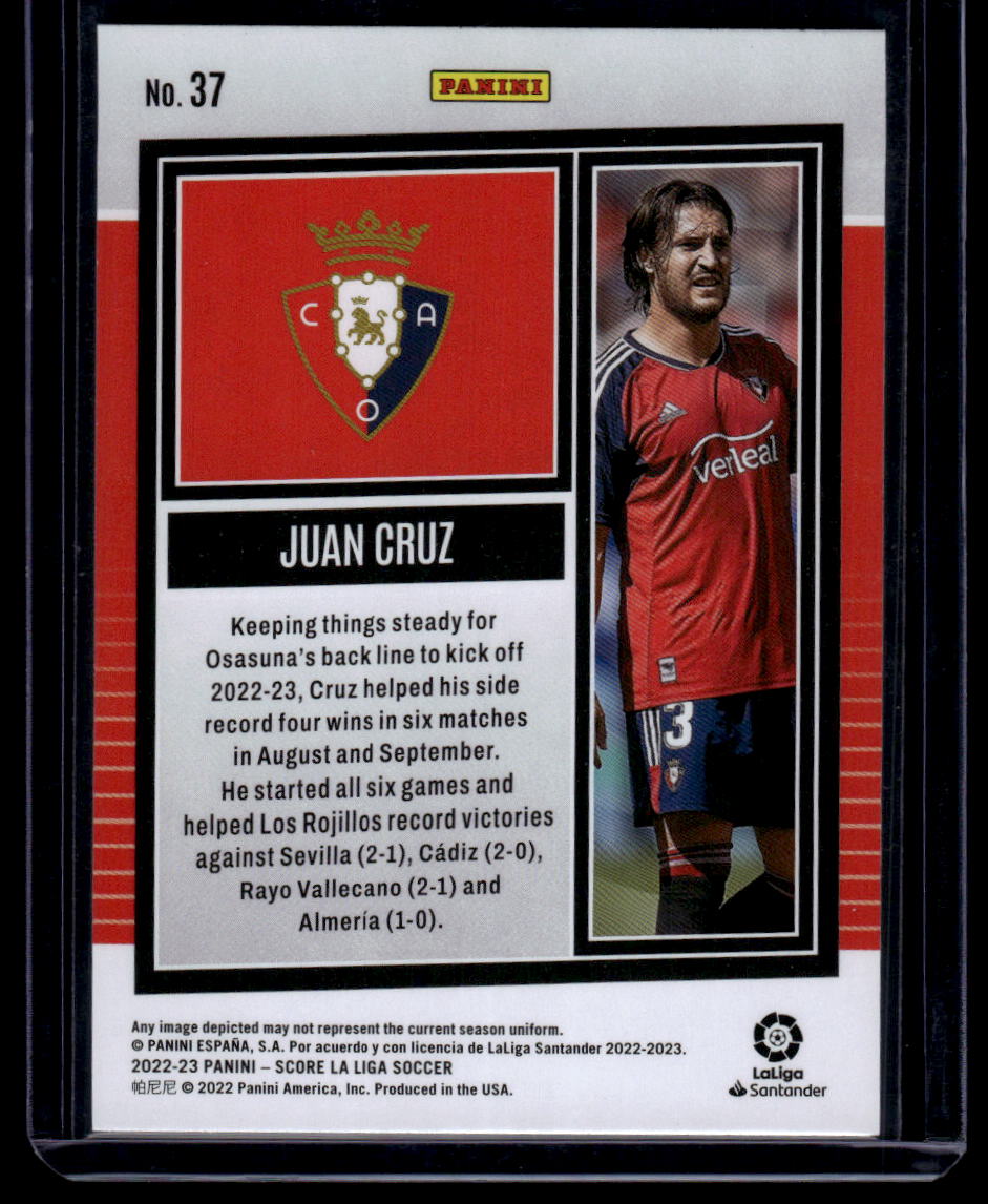 2022-23 Score LaLiga Santander #37 Juan Cruz