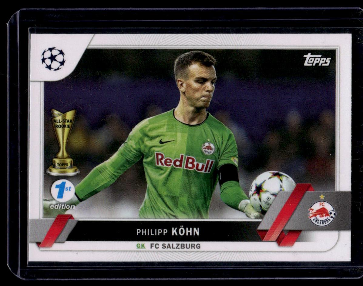 2022-23 Topps UEFA Club Competitions 1st Edition #92 Philipp Köhn