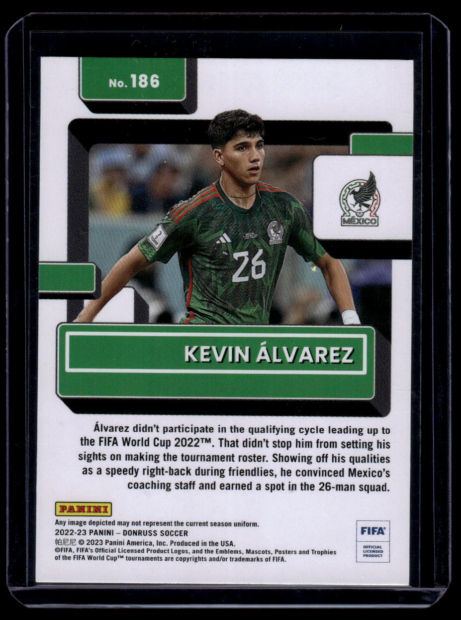 2022-23 Donruss #186 Kevin Alvarez