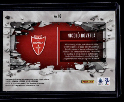 2022-23 Score Serie A #16 Nicolo Rovella Breakthrough