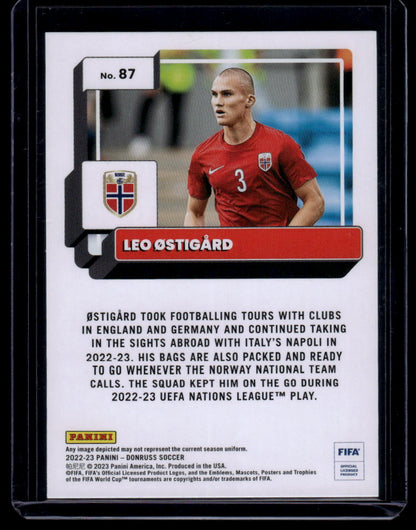 2022-23 Donruss #87 Leo Ostigard