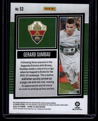 2022-23 Score LaLiga Santander #53 Gerard Gumbau