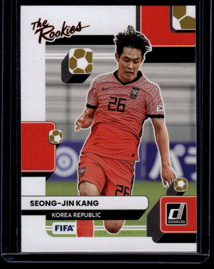 2022-23 Donruss #9 Seong-jin Kang The Rookies Silver