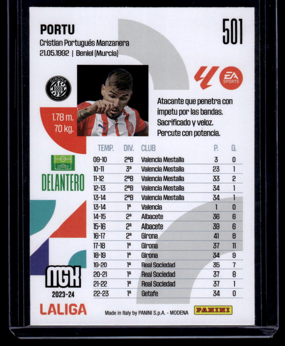 2023-24 Panini Megacracks LaLiga EA Sports #501 Portu