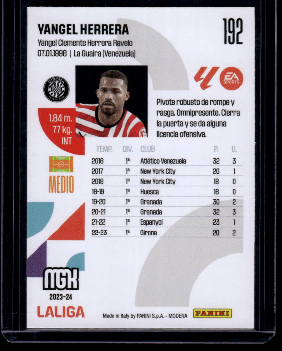 2023-24 Panini Megacracks LaLiga EA Sports #192 Yangel Herrera