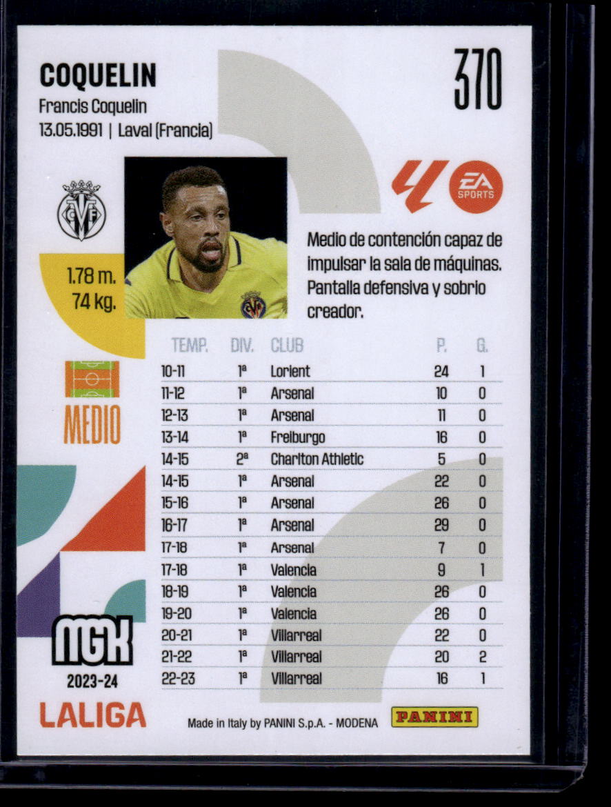 2023-24 Panini Megacracks LaLiga EA Sports #370 Coquelin