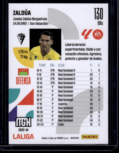 2023-24 Panini Megacracks LaLiga EA Sports #130 bis Zaldúa