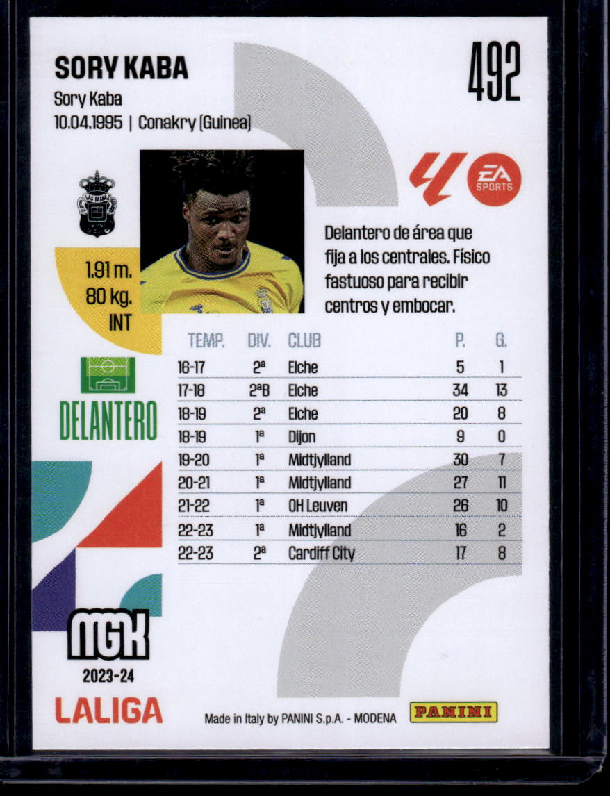 2023-24 Panini Megacracks LaLiga EA Sports #492 Sory Kaba