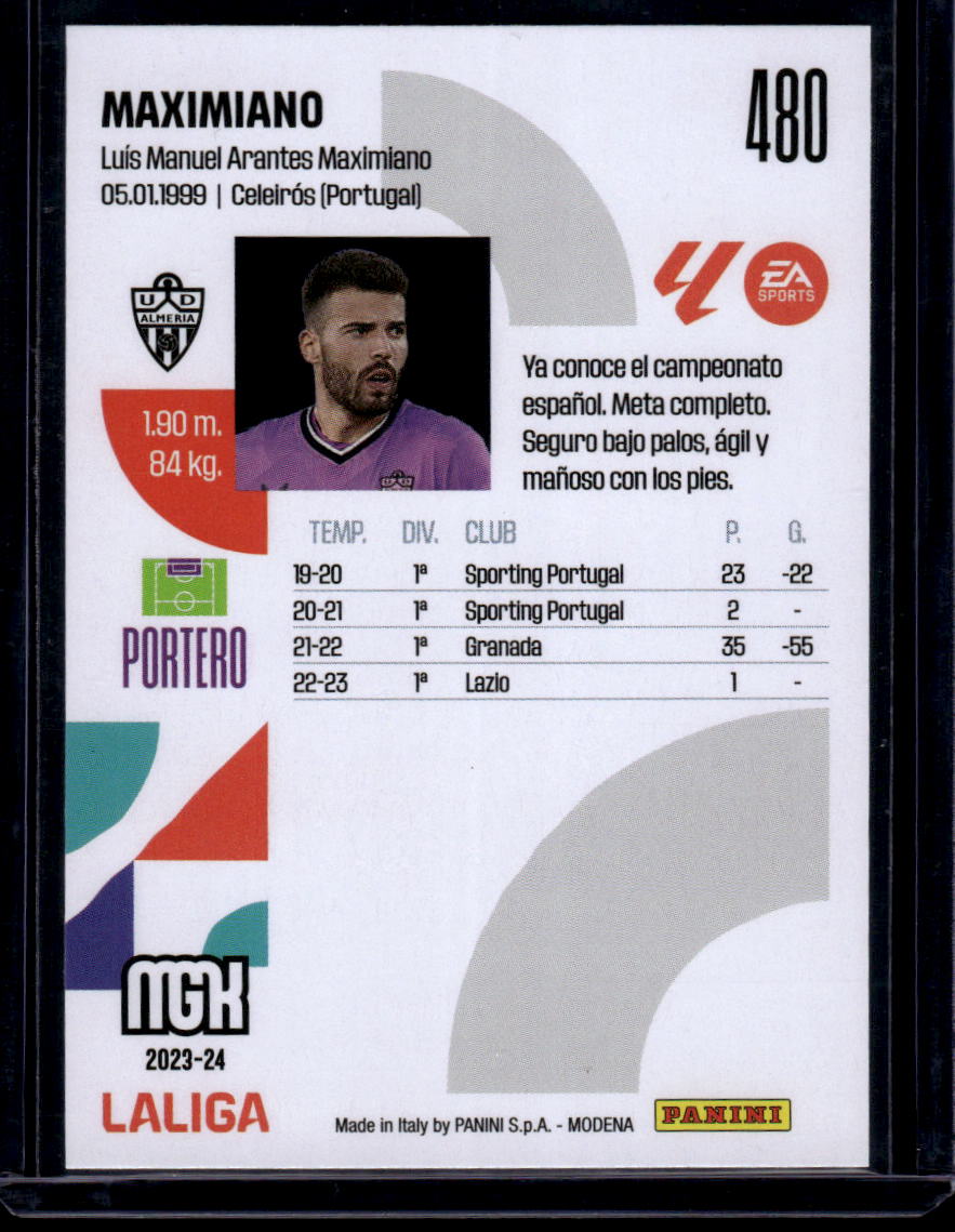 2023-24 Panini Megacracks LaLiga EA Sports #480 Maximiano