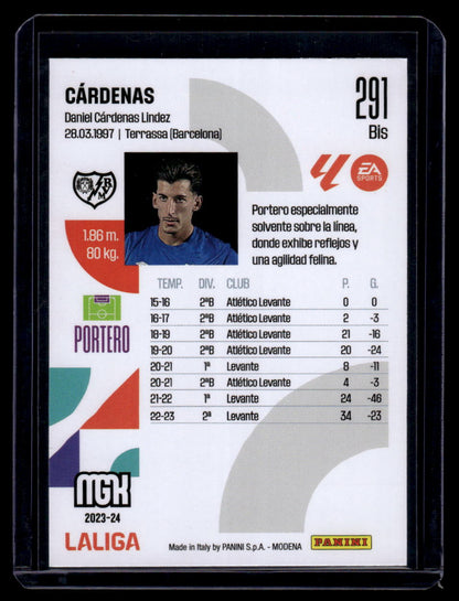 2023-24 Panini Megacracks LaLiga EA Sports #291 bis Cárdenas