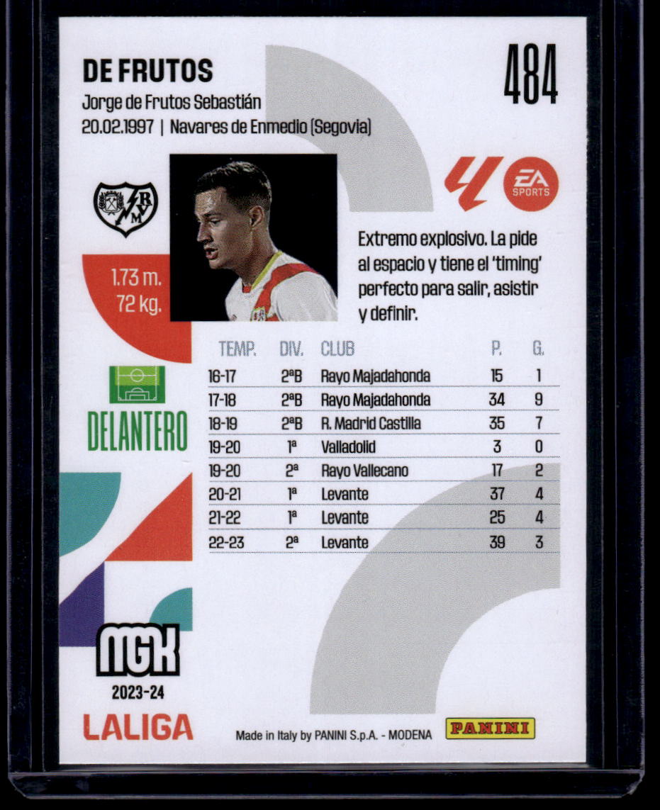 2023-24 Panini Megacracks LaLiga EA Sports #484 De Frutos