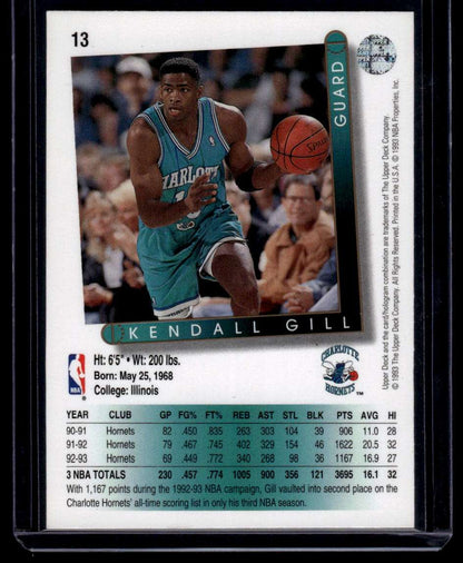 1993-94 Upper Deck #13 Kendall Gill