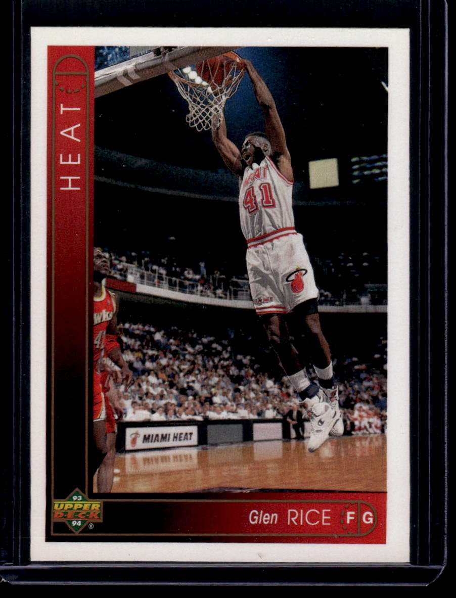 1993-94 Upper Deck #154 Glen Rice