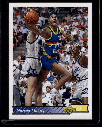 1992-93 Upper Deck #175 Marcus Liberty