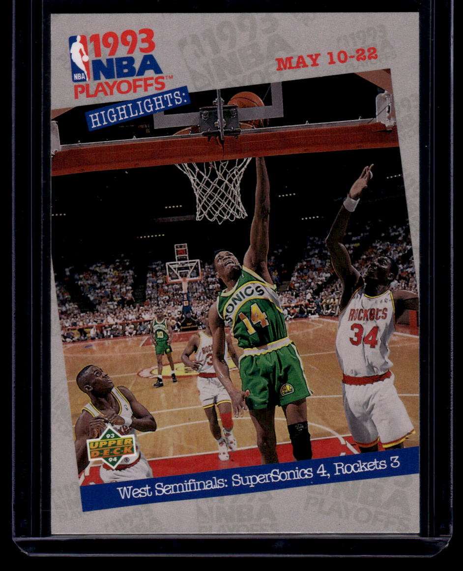 1993-94 Upper Deck #189 Seattle Supersonics