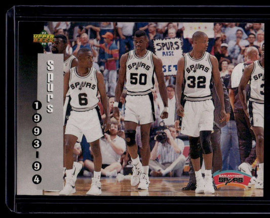 1993-94 Upper Deck #233 San Antonio Spurs