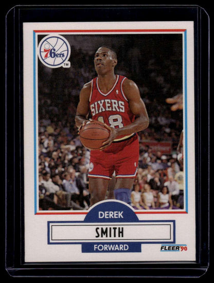 1990-91 Fleer #145 Derek Smith