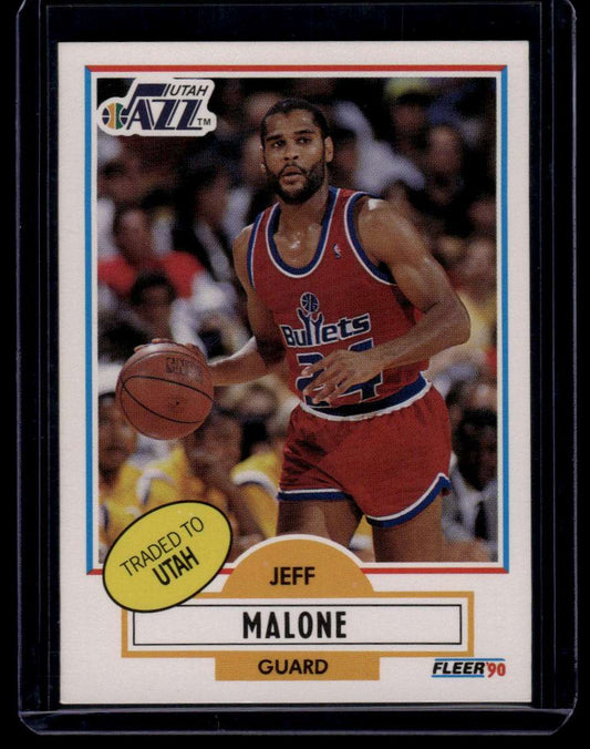 1990-91 Fleer #195 Jeff Malone