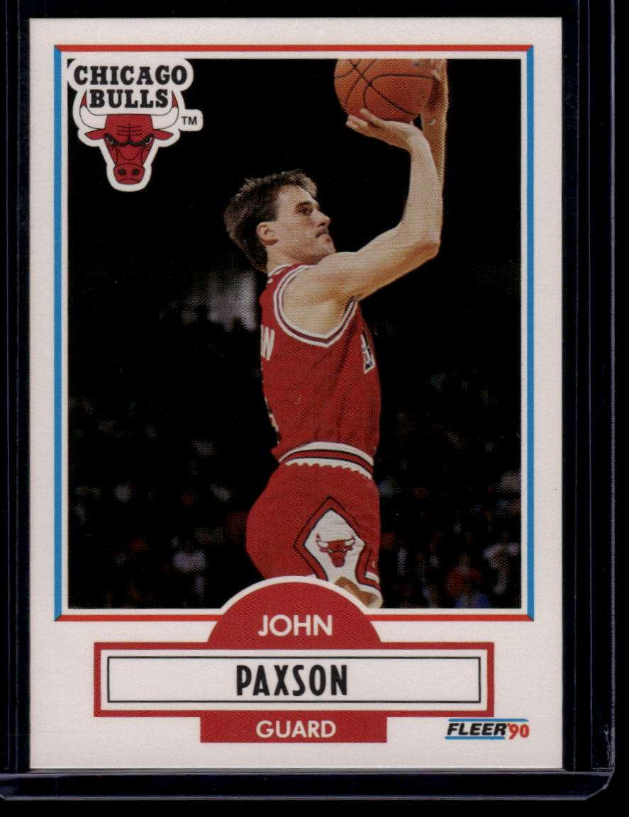 1990-91 Fleer #28 John Paxson