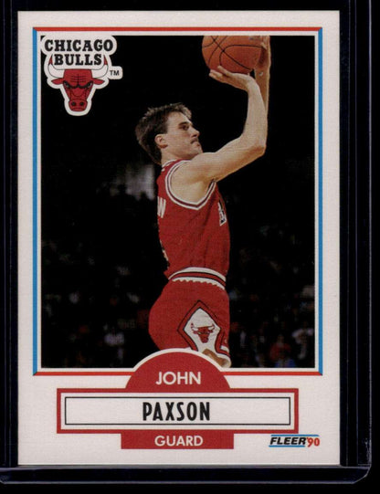 1990-91 Fleer #28 John Paxson