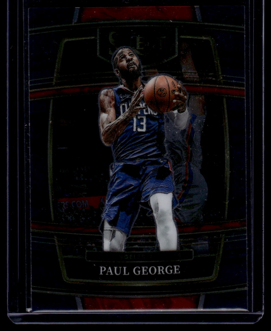 2021-22 Panini Select #14 Paul George Blue (Retail Base)