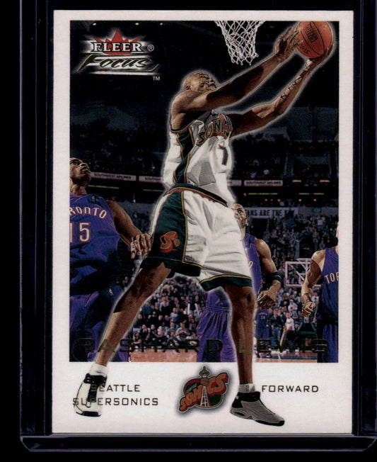 2000-01 Fleer Focus #160 Rashard Lewis