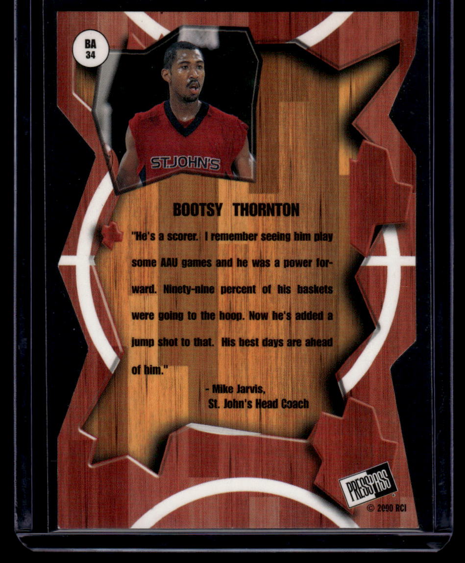 2000 Press Pass #BA34 Bootsy Thornton Breakaway