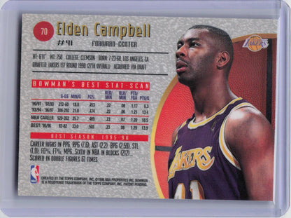 1997-98 Bowman's Best #70 Elden Campbell