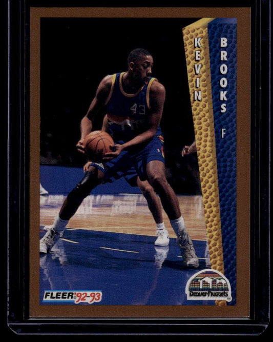 1992-93 Fleer #327 Kevin Brooks