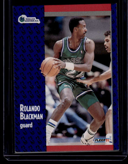 1991-92 Fleer #43 Rolando Blackman