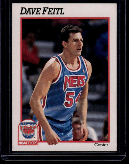 1991-92 Hoops #399 Dave Feitl