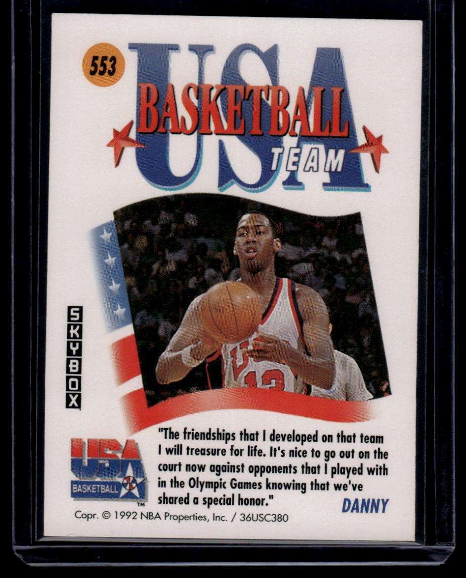 1991-92 SkyBox #553 Danny Manning