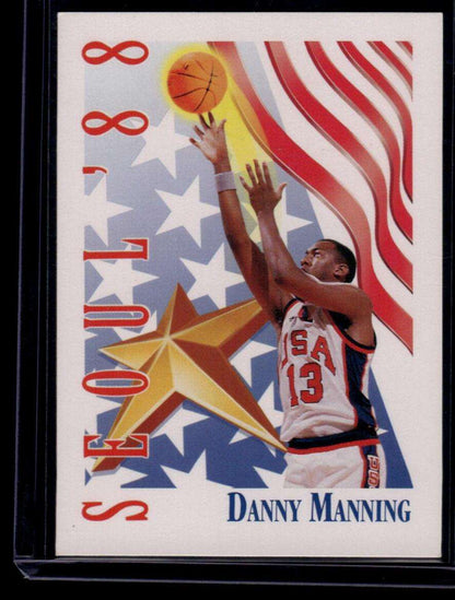 1991-92 SkyBox #553 Danny Manning