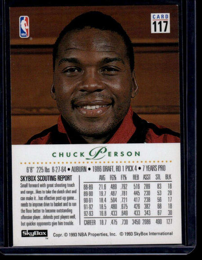 1993-94 SkyBox Premium #117 Chuck Person