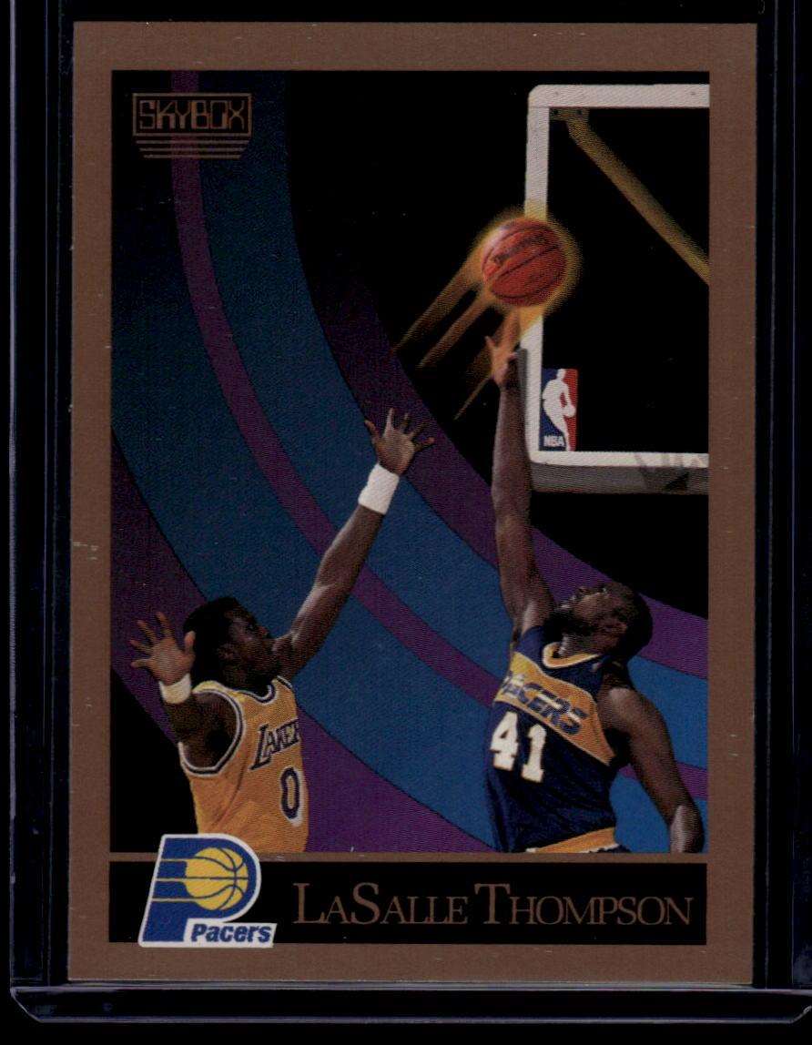 1990-91 SkyBox #123 LaSalle Thompson