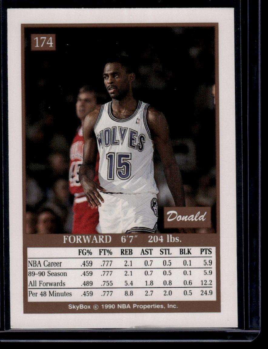 1990-91 SkyBox #174 Donald Royal