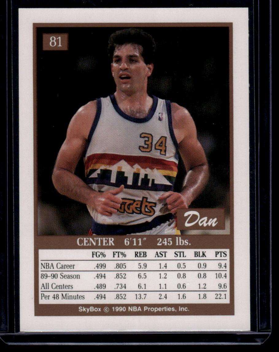 1990-91 SkyBox #81 Dan Schayes