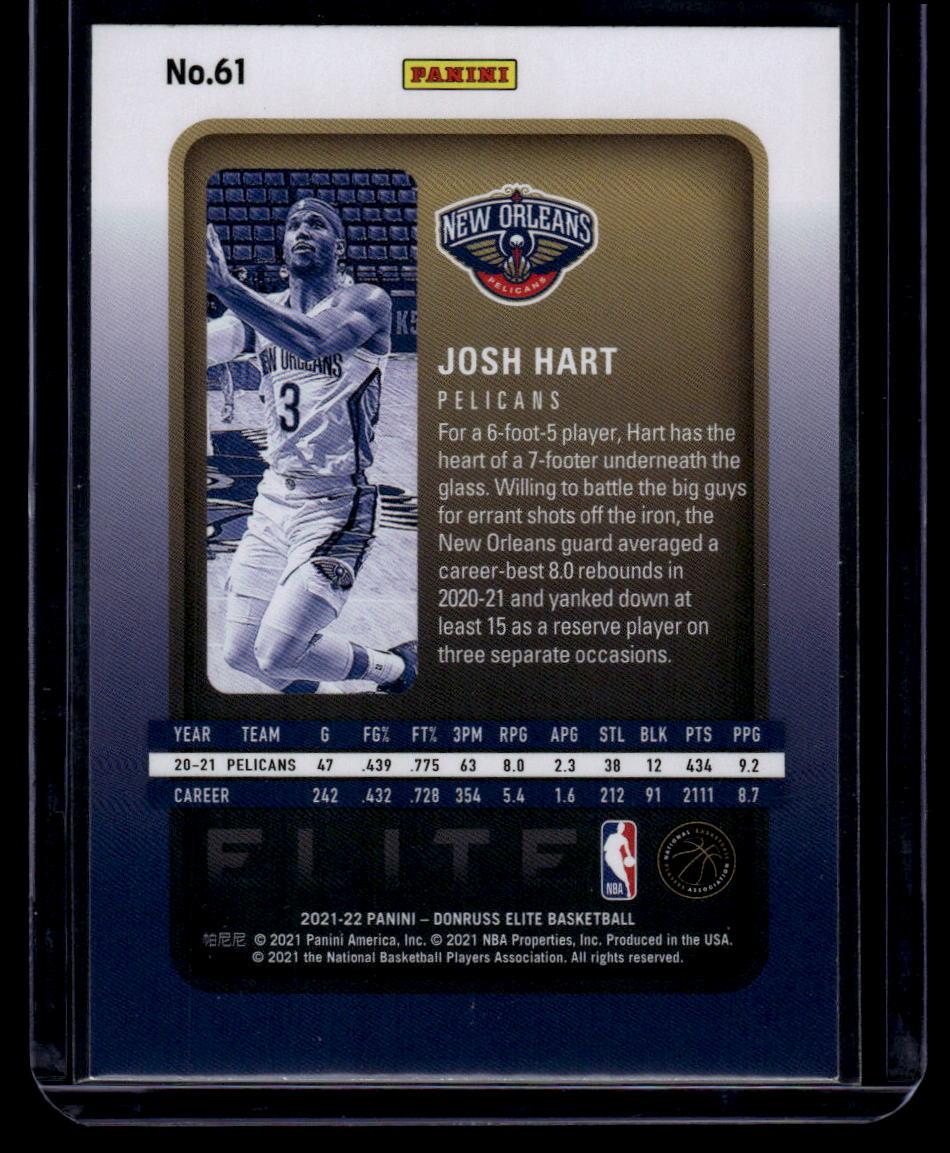 2021-22 Donruss Elite #61 Josh Hart