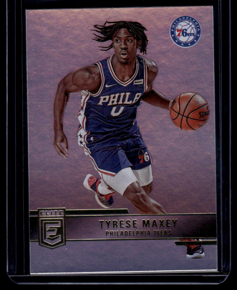 2021-22 Donruss Elite #54 Tyrese Maxey