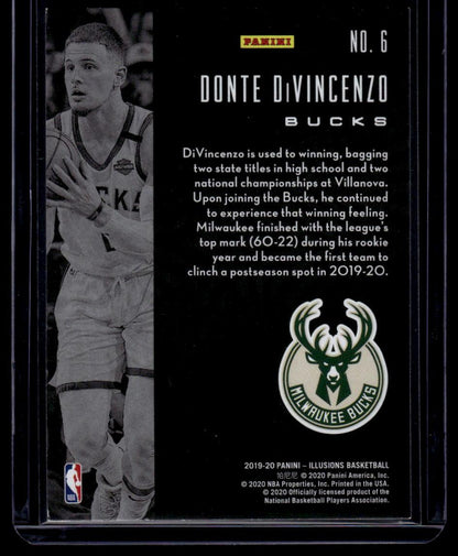 2019-20 Panini Illusions #6 Donte DiVincenzo