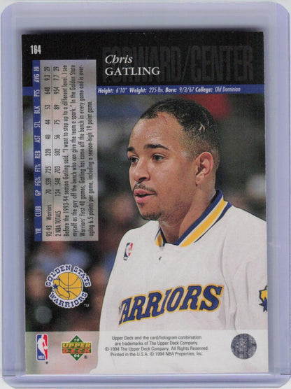 1993-94 Upper Deck Special Edition #164 Chris Gatling