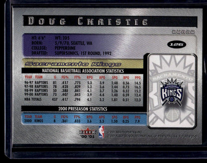 2000-01 Fleer Futures #126 Doug Christie