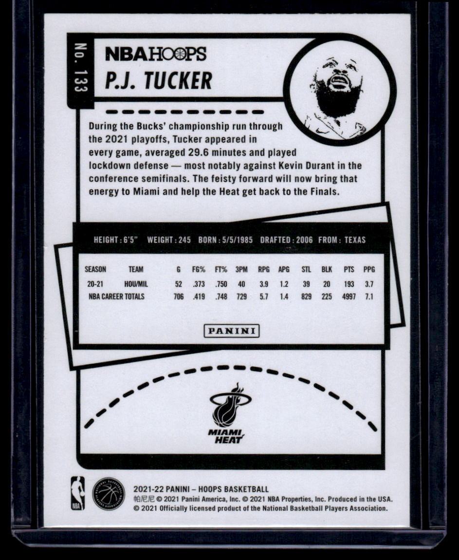 2021-22 Hoops #133 P.J. Tucker