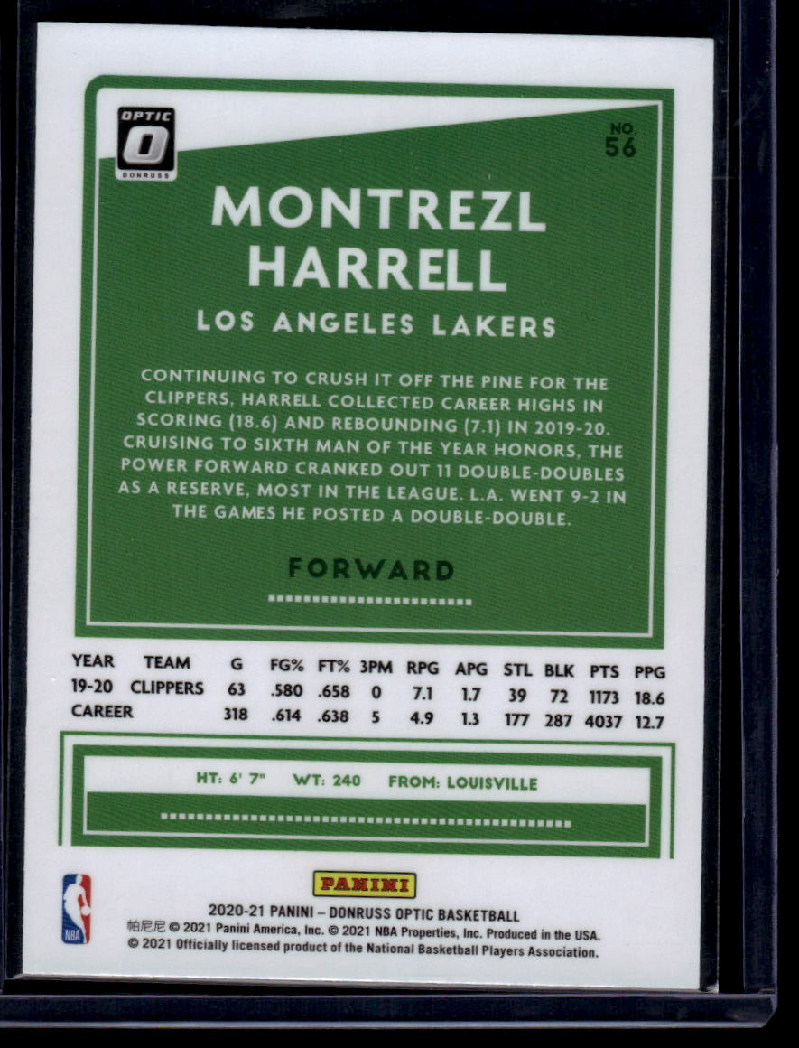 2020-21 Donruss Optic #56 Montrezl Harrell