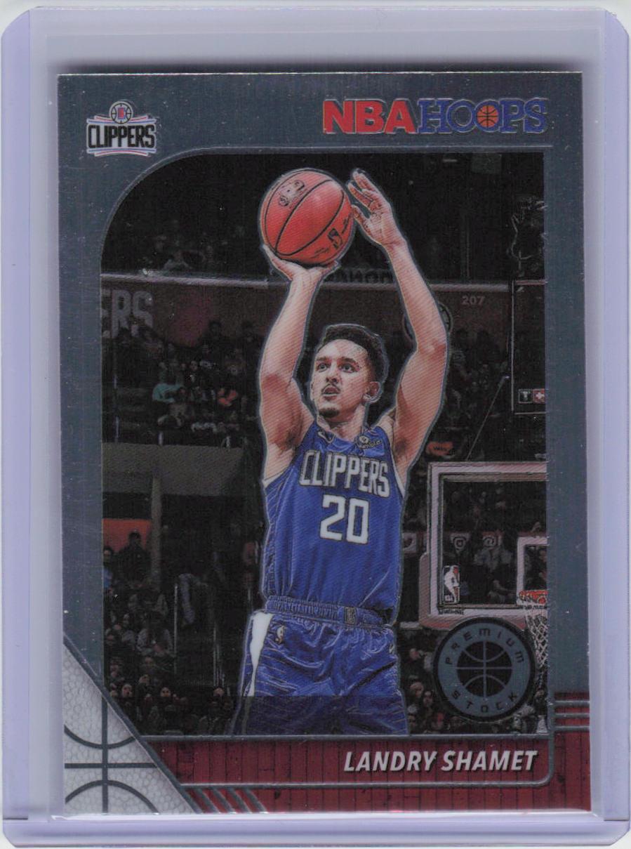 2019-20 Hoops Premium Stock #83 Landry Shamet