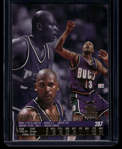 1994-95 Ultra #287 Glenn Robinson