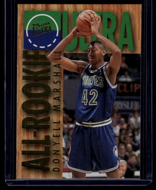 1994-95 Ultra #6 Donyell Marshall All-Rookie